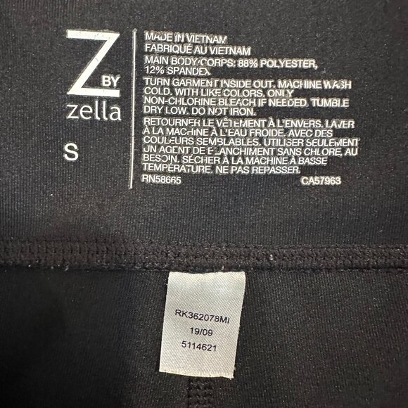 Norstrom's Zella Black leggings size small, mid waist. - Picture 1 of 3